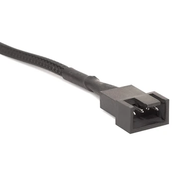 Удлинительный кабель вентилятора 20X PWM - 11,8-дюймовый удлинительный кабель вентилятора ПК, совместимый с 3-контактными и 4-контактными вентиляторами охлаждения ATX Case