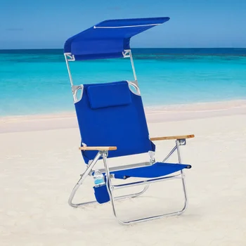 Удобный рюкзак с откидывающейся высотой, Пляжный стул с навесом, походный стул